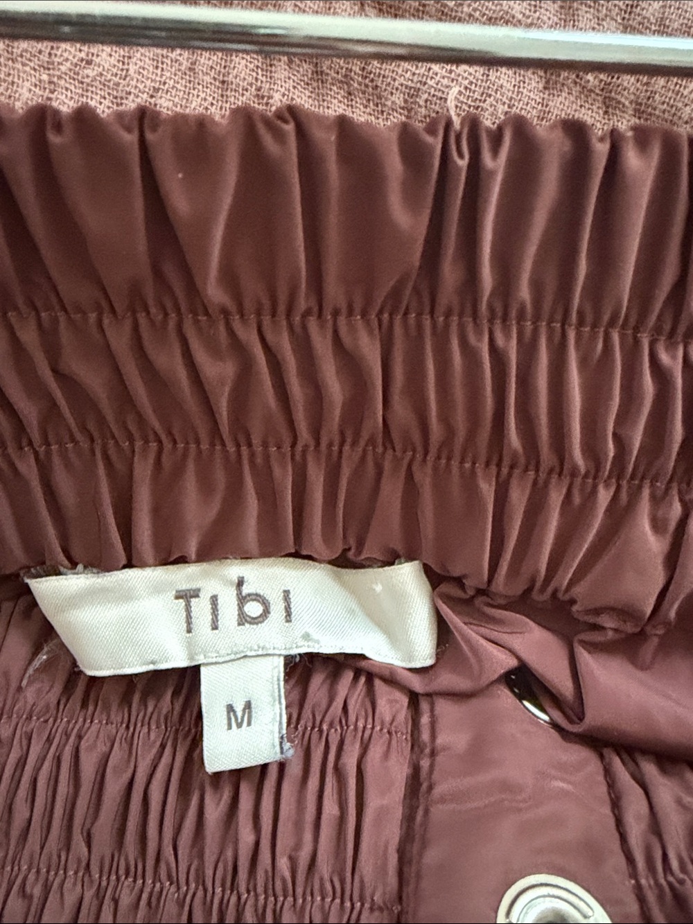 Tibi Italian Sporty Nylon Zip Skirt. Size M. - Picture 3 of 7
